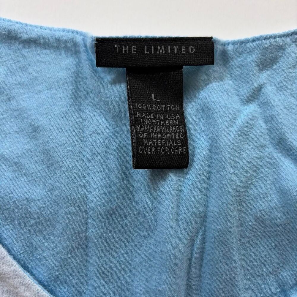 The-limited Women's Blue T-shirt - Picture 6 of 7